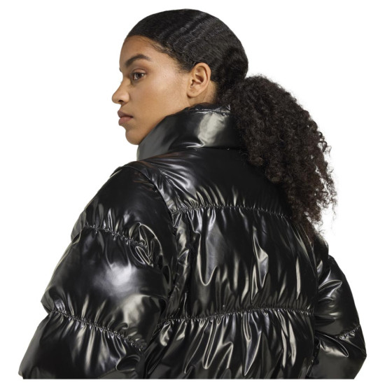 Adidas Γυναικείο μπουφάν Essentials Glossy 2in1 Cropped Puffer